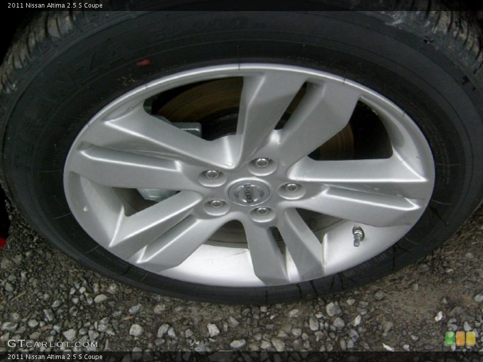 2011 Nissan Altima 2.5 S Coupe Wheel and Tire Photo #45927832