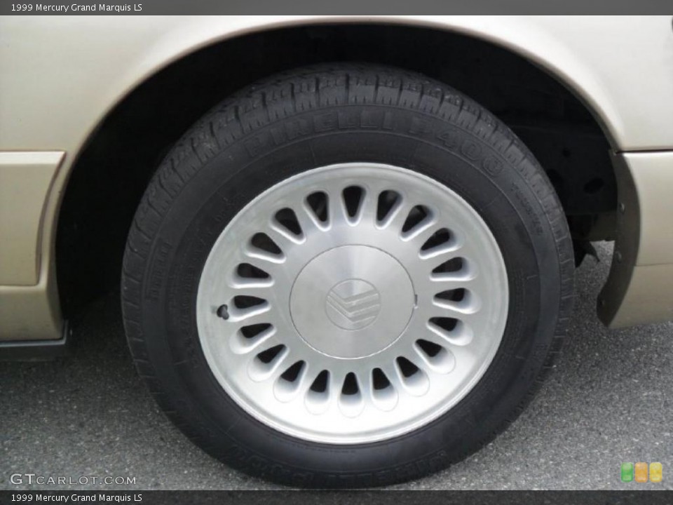 1999 Mercury Grand Marquis LS Wheel and Tire Photo #45928390