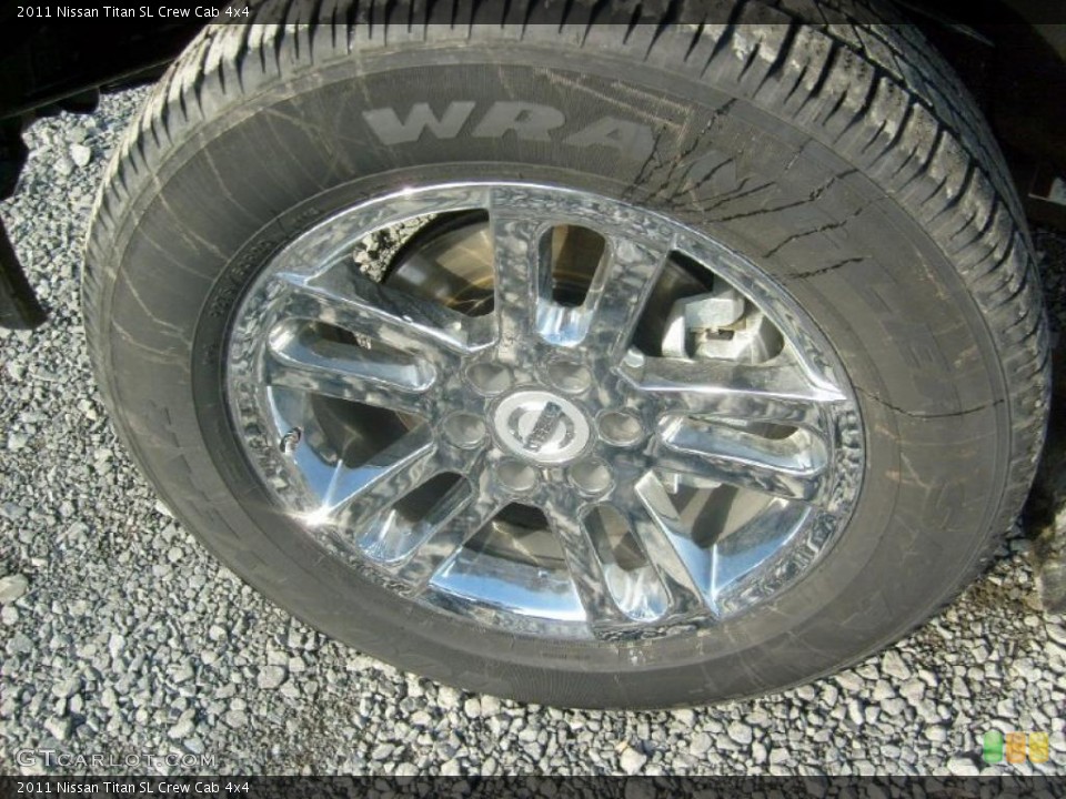 2011 Nissan Titan SL Crew Cab 4x4 Wheel and Tire Photo #45928840