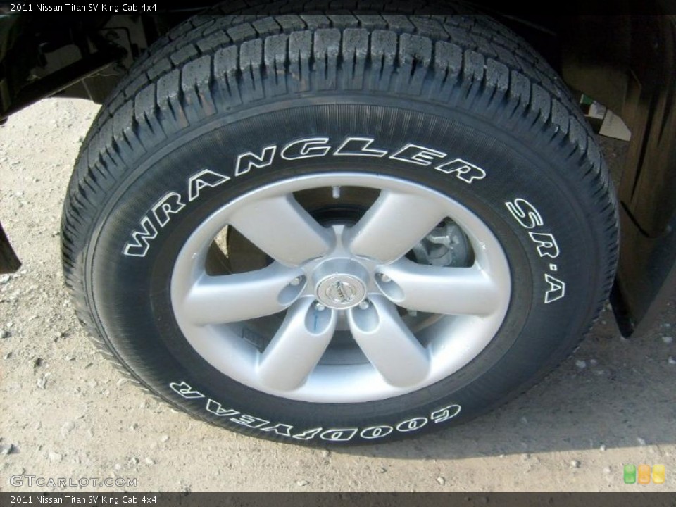 2011 Nissan Titan SV King Cab 4x4 Wheel and Tire Photo #45929047