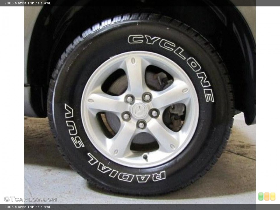 2006 Mazda Tribute s 4WD Wheel and Tire Photo #45930424