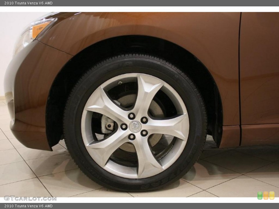 2010 Toyota Venza V6 AWD Wheel and Tire Photo #45931234