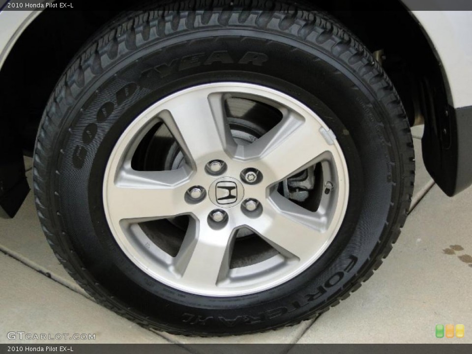2010 Honda Pilot EX-L Wheel and Tire Photo #45931663