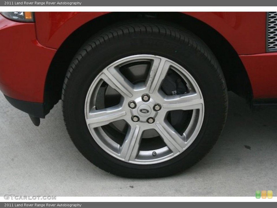 2011 Land Rover Range Rover Autobiography Wheel and Tire Photo #45932739