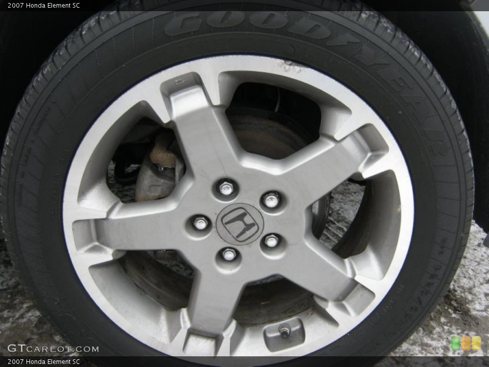 2007 Honda Element SC Wheel and Tire Photo #45938115