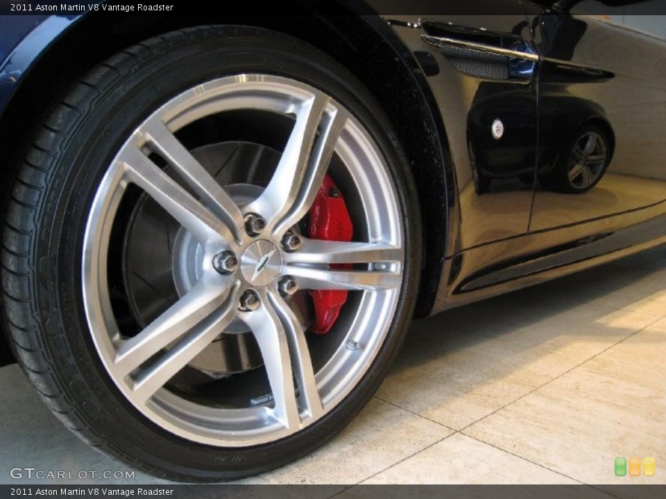 2011 Aston Martin V8 Vantage Roadster Wheel and Tire Photo #45952098