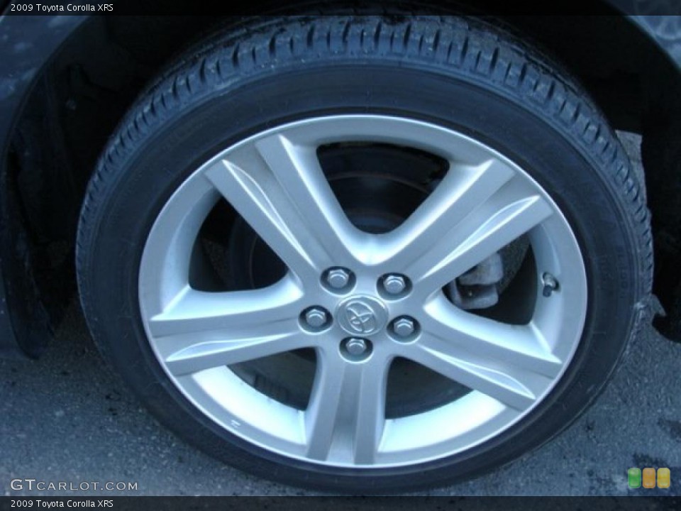 2009 Toyota Corolla XRS Wheel and Tire Photo #45961952