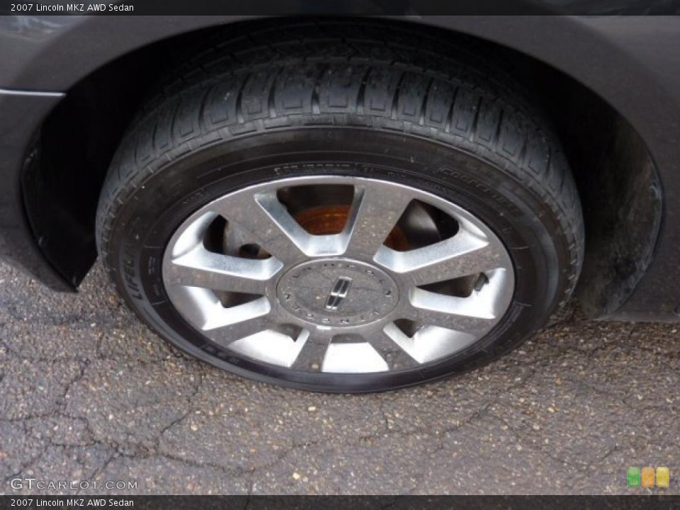 2007 Lincoln MKZ AWD Sedan Wheel and Tire Photo #45971789