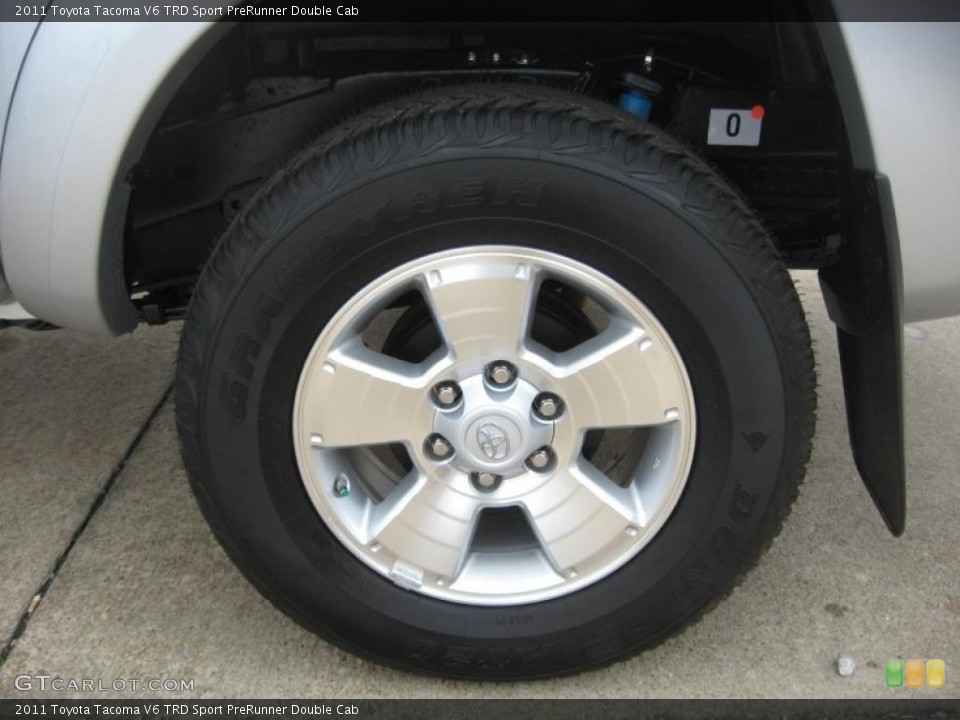 2011 Toyota Tacoma V6 TRD Sport PreRunner Double Cab Wheel and Tire Photo #45975056