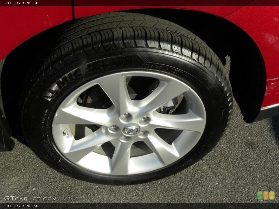 2010 Lexus RX 350 Wheel and Tire Photo #45976922
