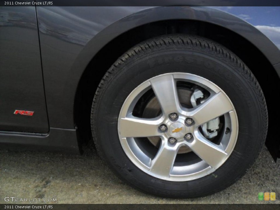 2011 Chevrolet Cruze LT/RS Wheel and Tire Photo #45985778