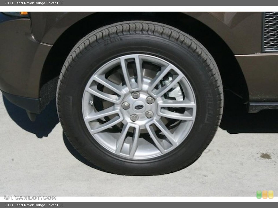 2011 Land Rover Range Rover HSE Wheel and Tire Photo #45988673