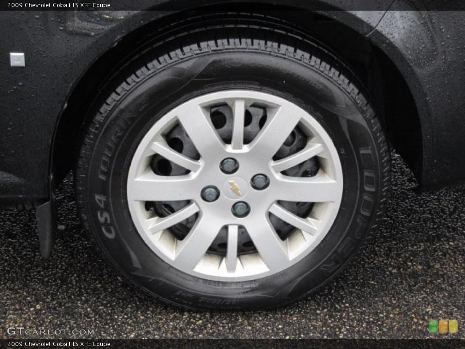 2009 Chevrolet Cobalt LS XFE Coupe Wheel and Tire Photo #45993202