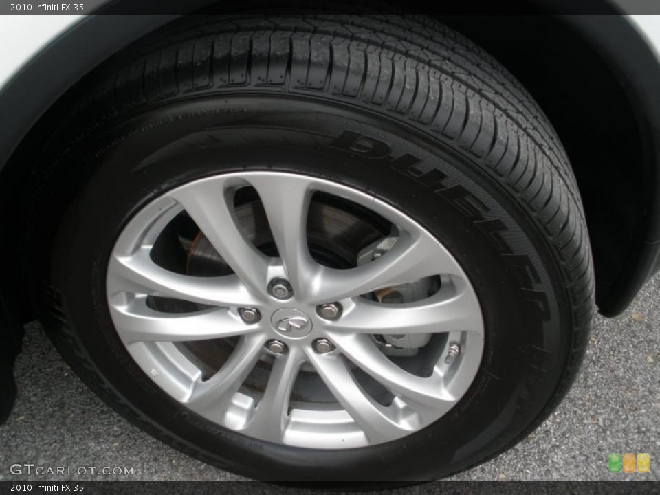 2010 Infiniti FX 35 Wheel and Tire Photo #45994058