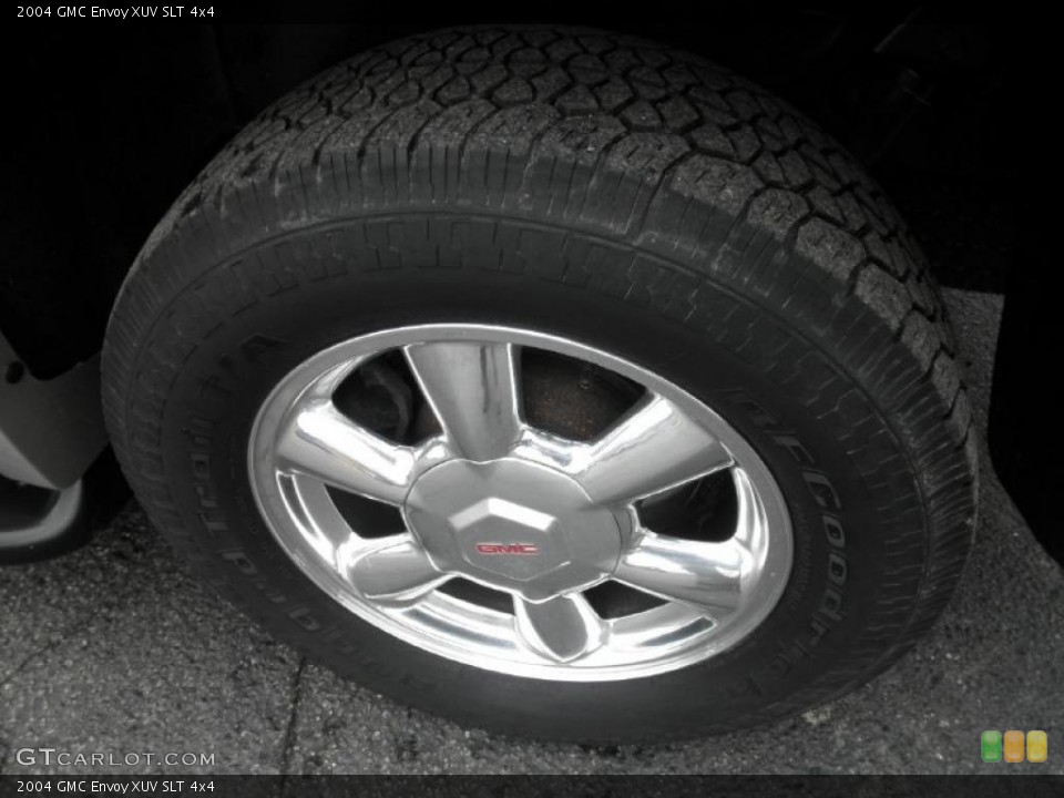 2004 GMC Envoy XUV SLT 4x4 Wheel and Tire Photo #45997970