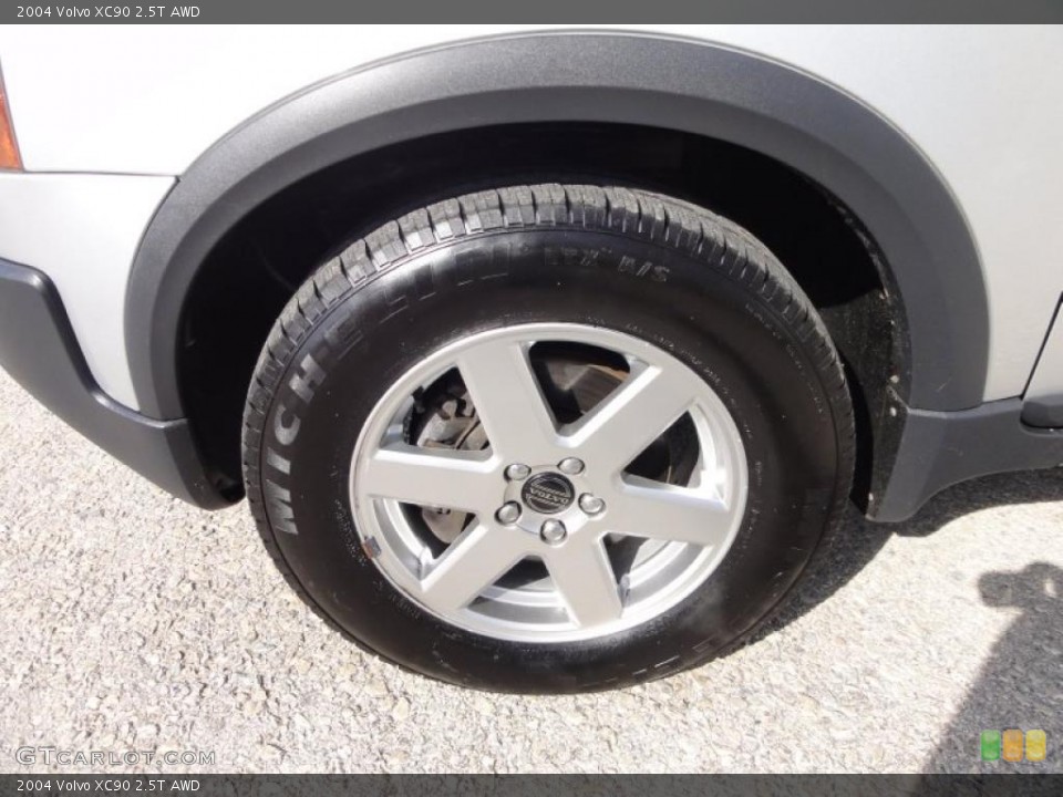 2004 Volvo XC90 2.5T AWD Wheel and Tire Photo #46002457