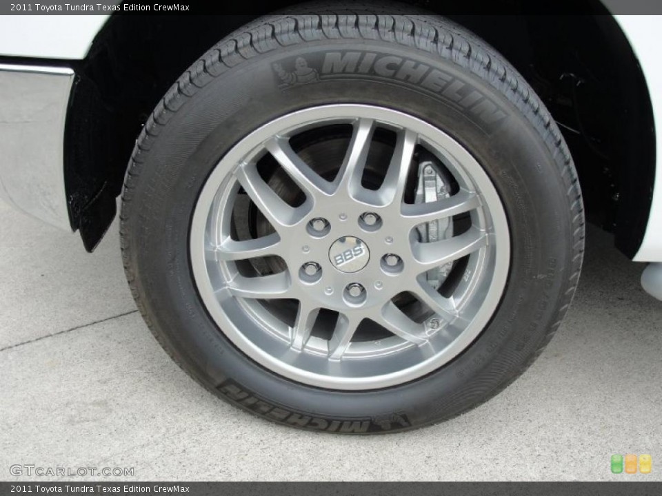 2011 Toyota Tundra Texas Edition CrewMax Wheel and Tire Photo #46008983