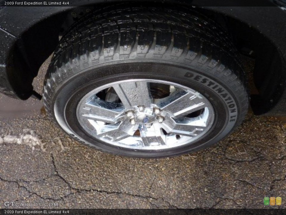 2009 Ford Expedition EL Limited 4x4 Wheel and Tire Photo #46010554