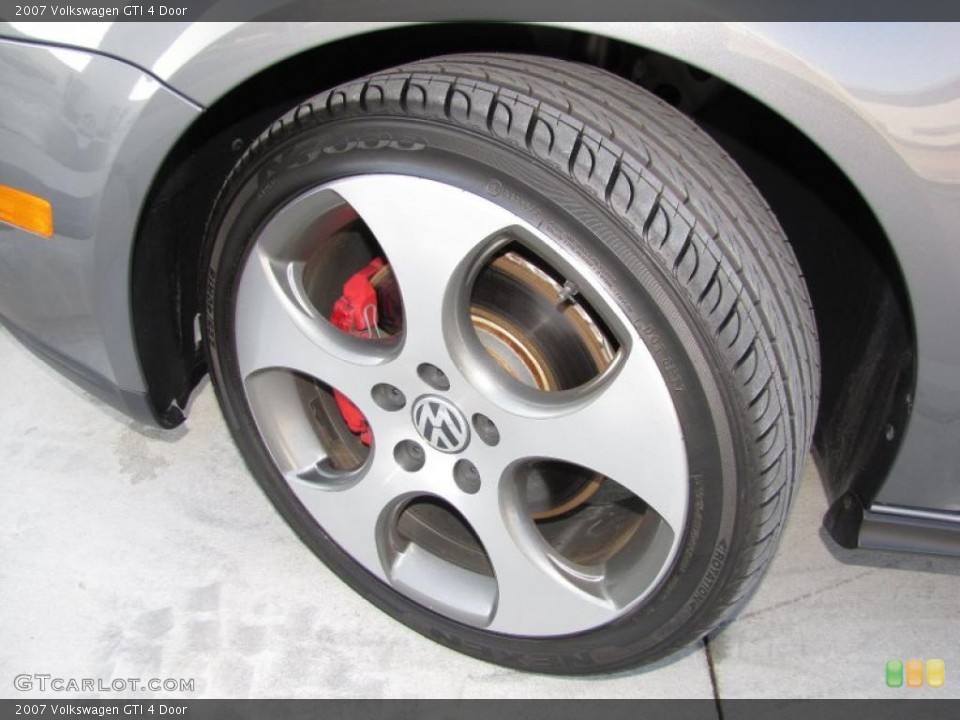 2007 Volkswagen GTI 4 Door Wheel and Tire Photo #46011763