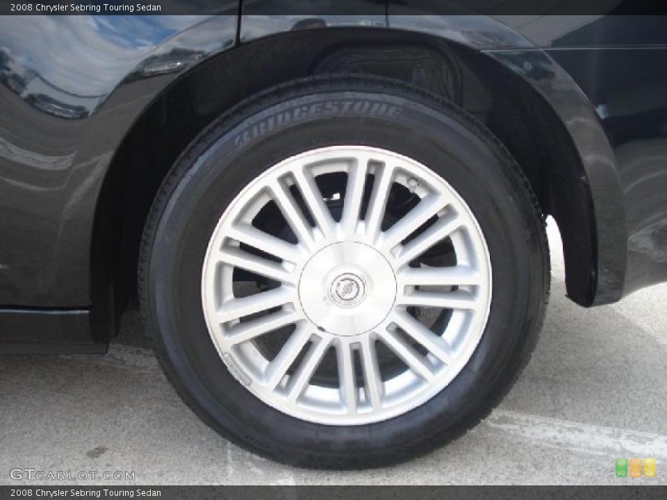 2008 Chrysler Sebring Touring Sedan Wheel and Tire Photo #46018825