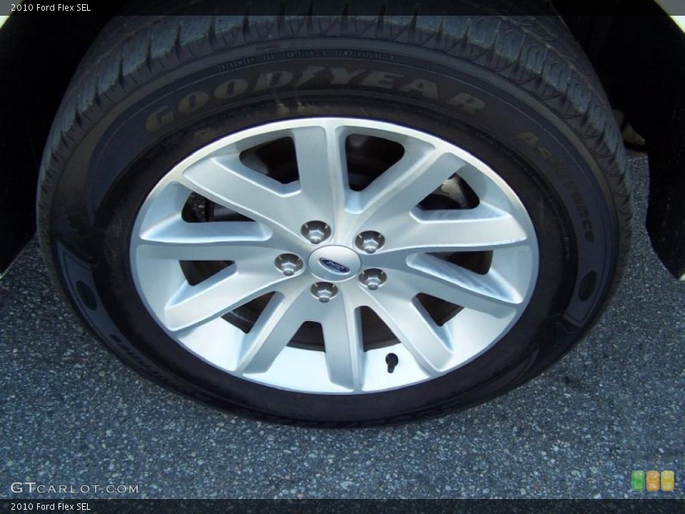 2010 Ford Flex SEL Wheel and Tire Photo #46019818