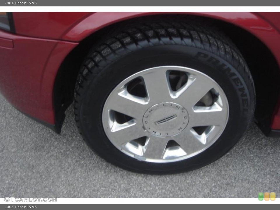 2004 Lincoln LS V6 Wheel and Tire Photo #46021045