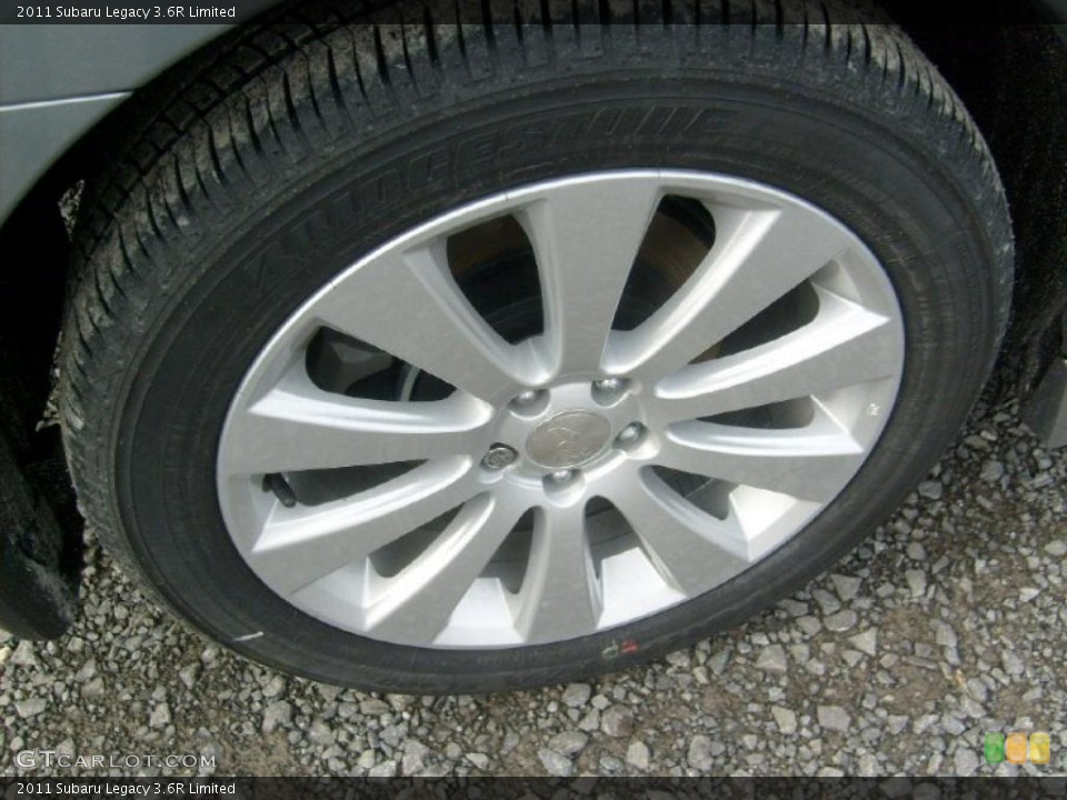2011 Subaru Legacy 3.6R Limited Wheel and Tire Photo #46022122