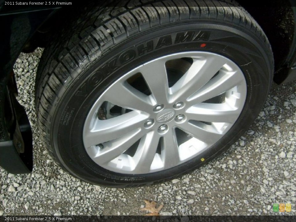 2011 Subaru Forester 2.5 X Premium Wheel and Tire Photo #46022365