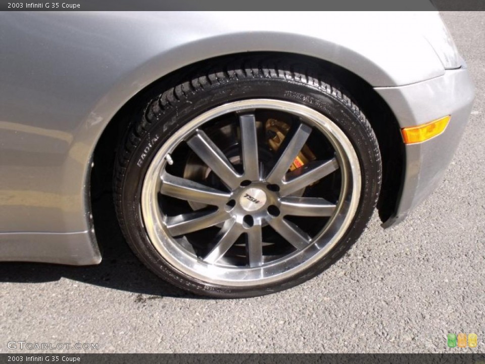 2003 Infiniti G Custom Wheel and Tire Photo #46024816