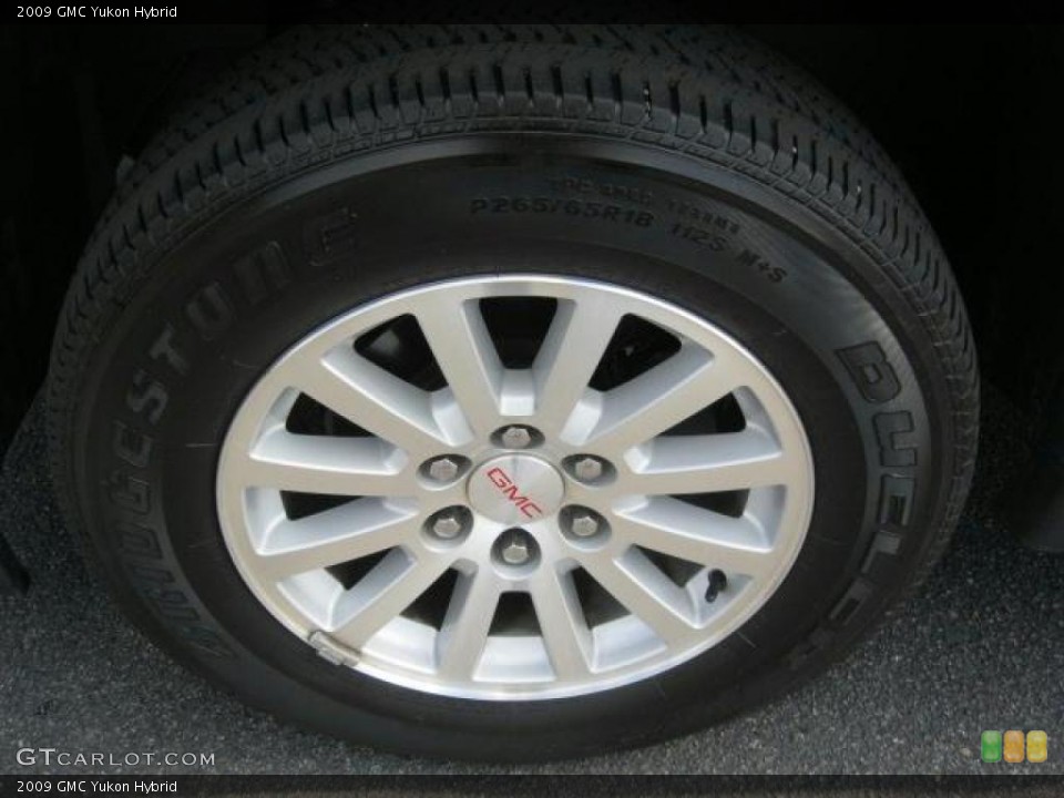 2009 GMC Yukon Hybrid Wheel and Tire Photo #46026583