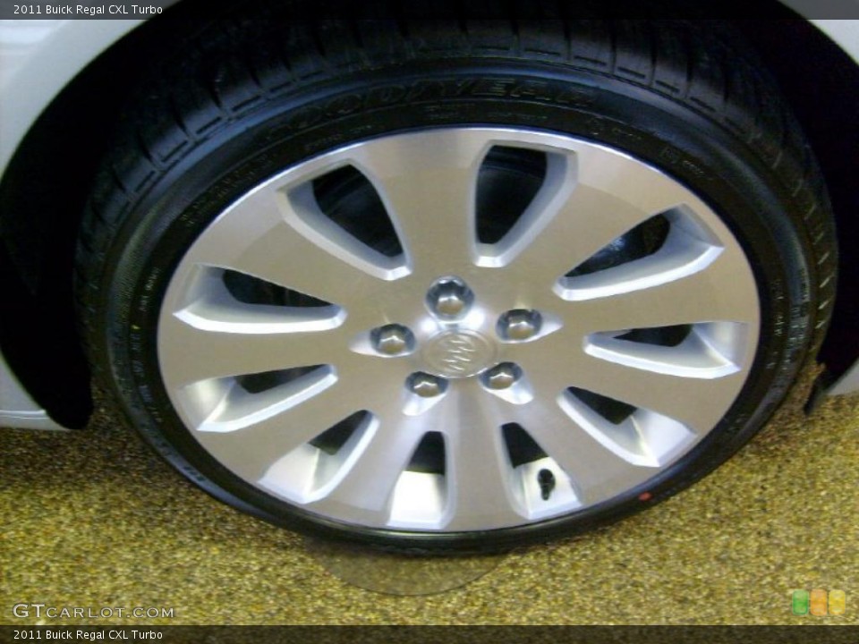 2011 Buick Regal CXL Turbo Wheel and Tire Photo #46028743