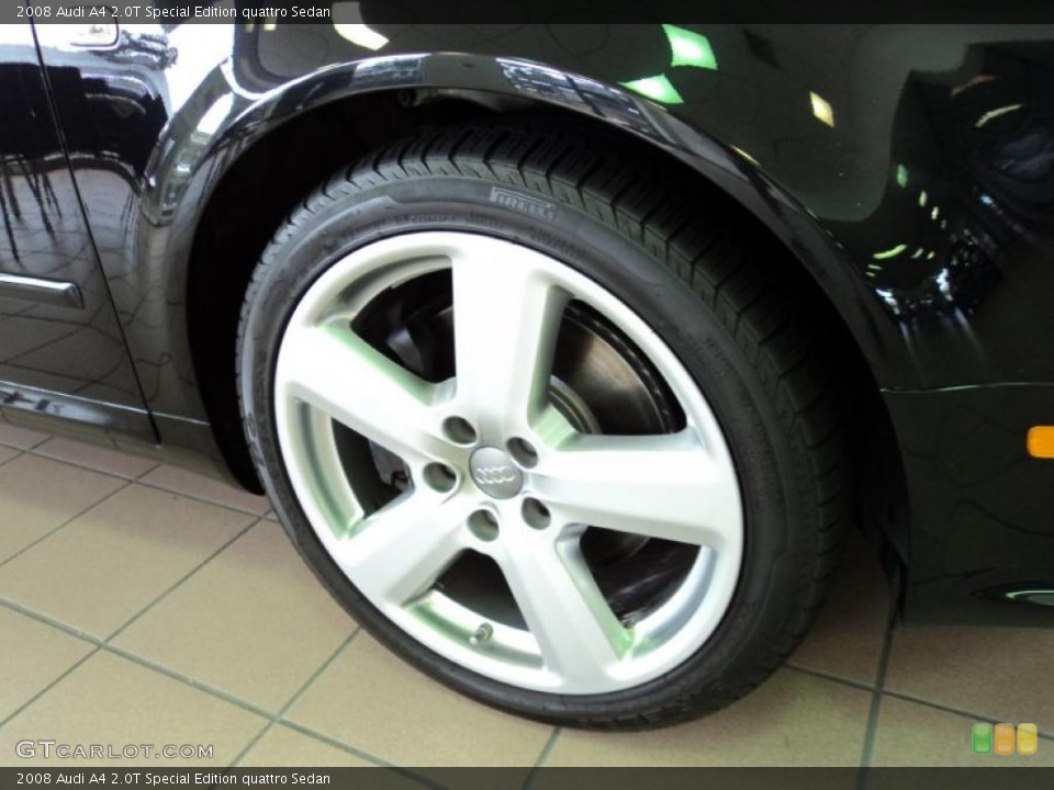 2008 Audi A4 2.0T Special Edition quattro Sedan Wheel and Tire Photo #46028974