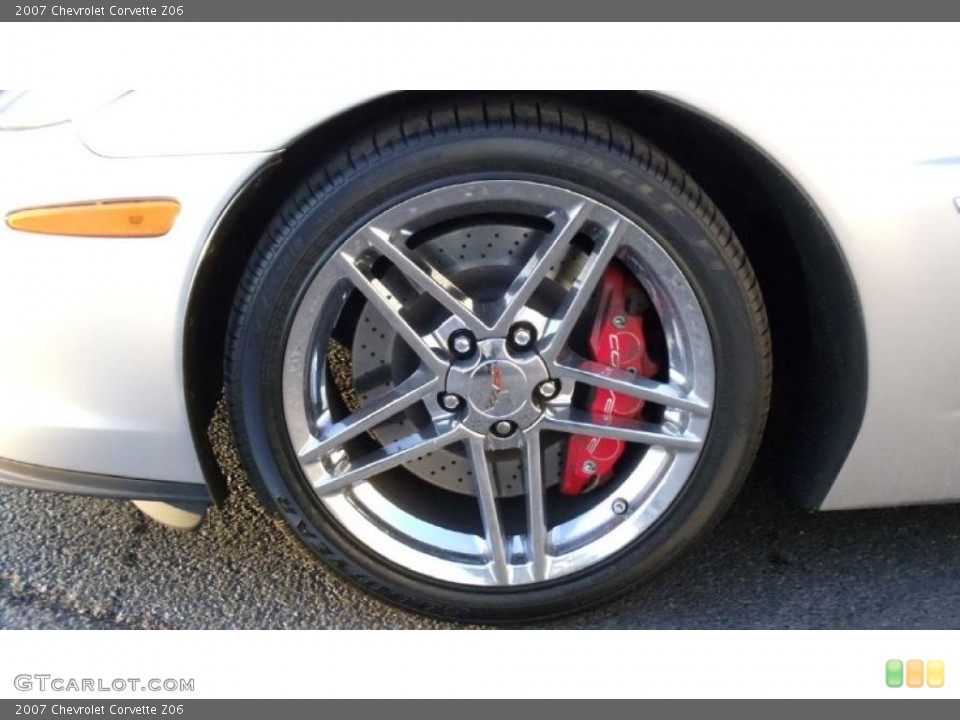 2007 Chevrolet Corvette Z06 Wheel and Tire Photo #46029457