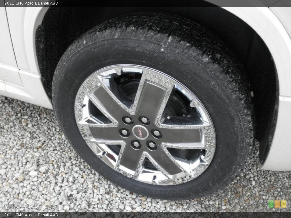 2011 GMC Acadia Denali AWD Wheel and Tire Photo #46030157