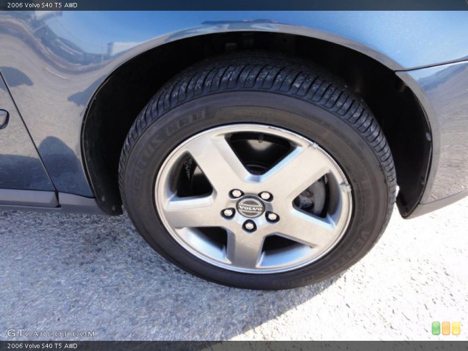 2006 Volvo S40 T5 AWD Wheel and Tire Photo #46032789