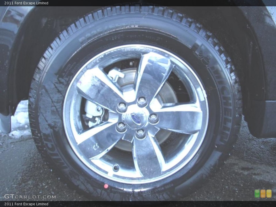 2011 Ford Escape Limited Wheel and Tire Photo #46033332