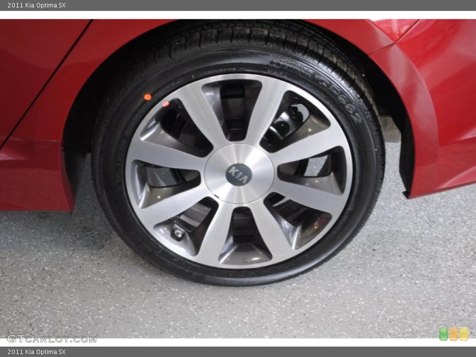 2011 Kia Optima SX Wheel and Tire Photo #46034832