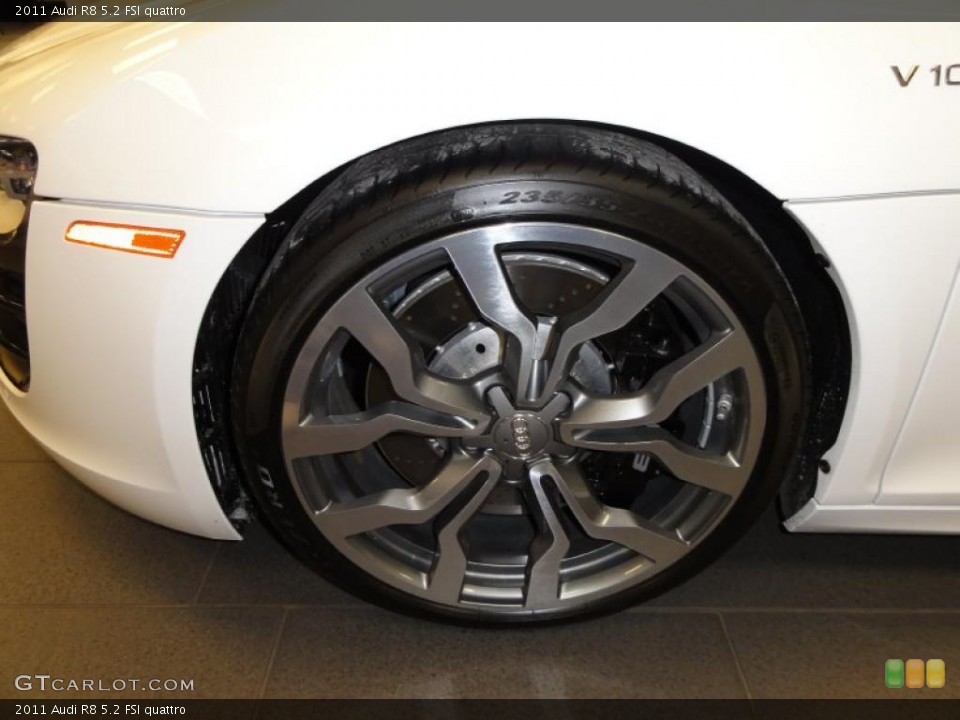 2011 Audi R8 5.2 FSI quattro Wheel and Tire Photo #46040383