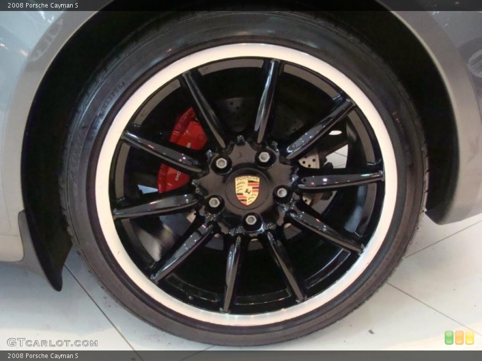 2008 Porsche Cayman S Wheel and Tire Photo #46042517