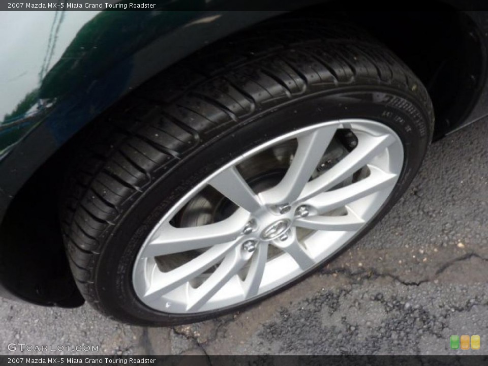 2007 Mazda MX-5 Miata Grand Touring Roadster Wheel and Tire Photo #46043807