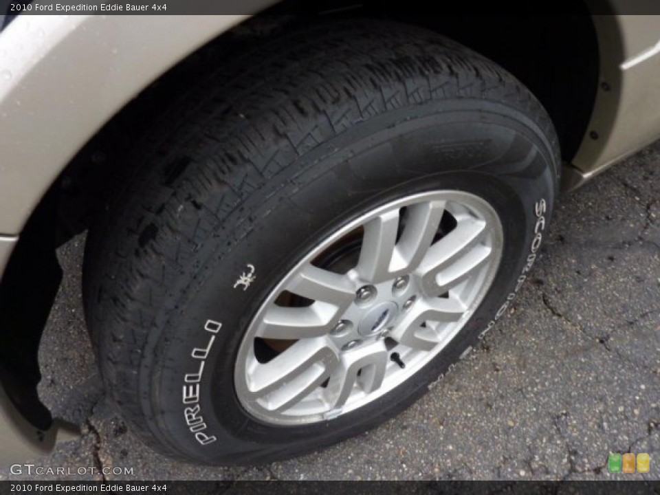 2010 Ford Expedition Eddie Bauer 4x4 Wheel and Tire Photo #46046585