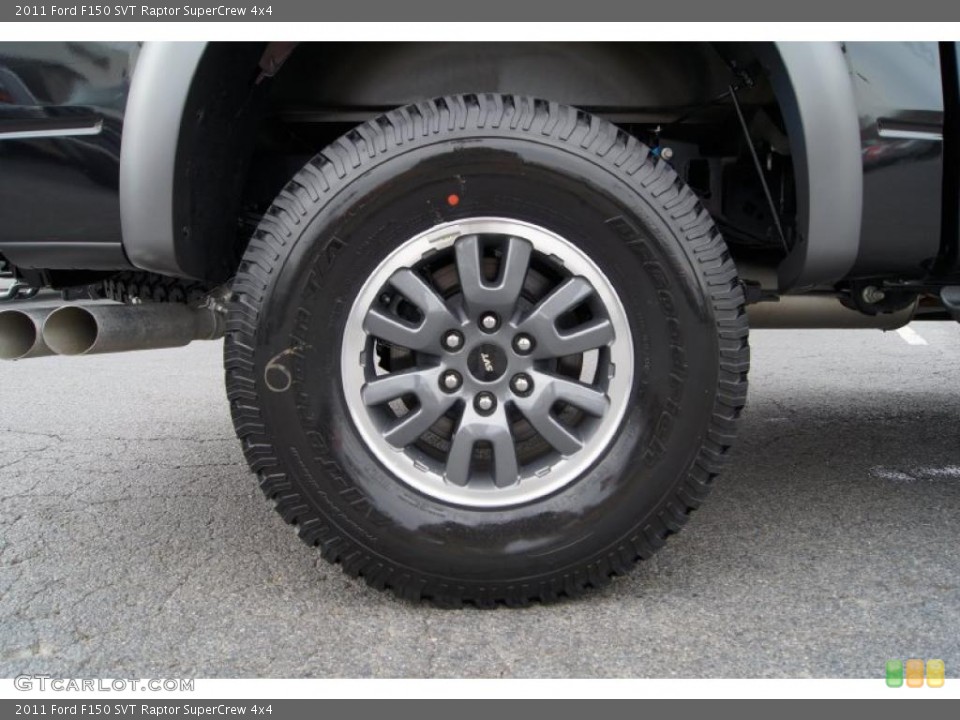 2011 Ford F150 SVT Raptor SuperCrew 4x4 Wheel and Tire Photo #46047155