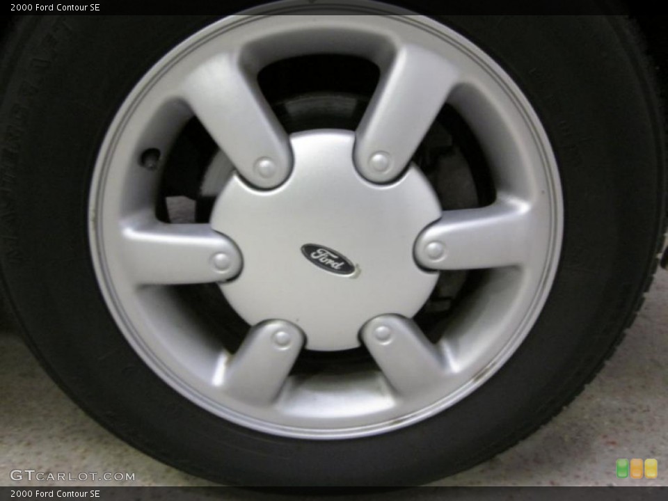 2000 Ford Contour SE Wheel and Tire Photo #46047503