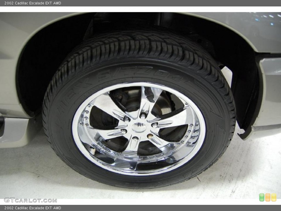 2002 Cadillac Escalade Custom Wheel and Tire Photo #46051228