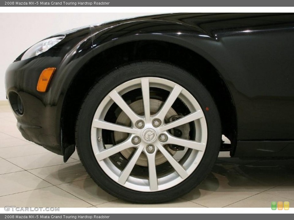 2008 Mazda MX-5 Miata Grand Touring Hardtop Roadster Wheel and Tire Photo #46065195