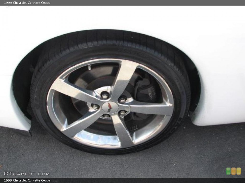 1999 Chevrolet Corvette Coupe Wheel and Tire Photo #46067428
