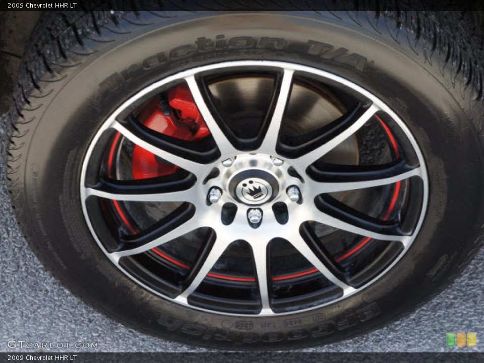 2009 Chevrolet HHR Custom Wheel and Tire Photo #46073598