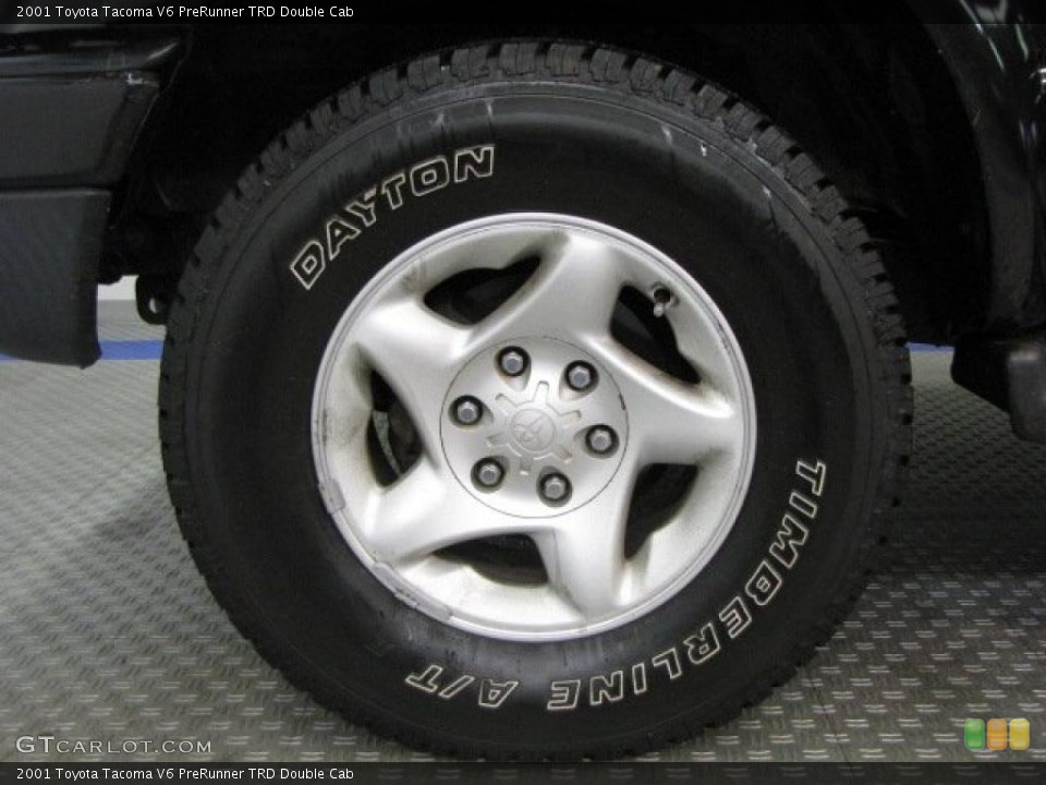 2001 Toyota Tacoma V6 PreRunner TRD Double Cab Wheel and Tire Photo #46074503