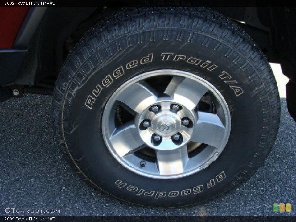 2009 Toyota FJ Cruiser 4WD Wheel and Tire Photo #46077189