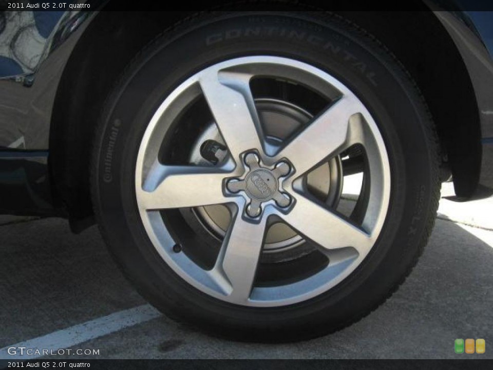 2011 Audi Q5 2.0T quattro Wheel and Tire Photo #46078855